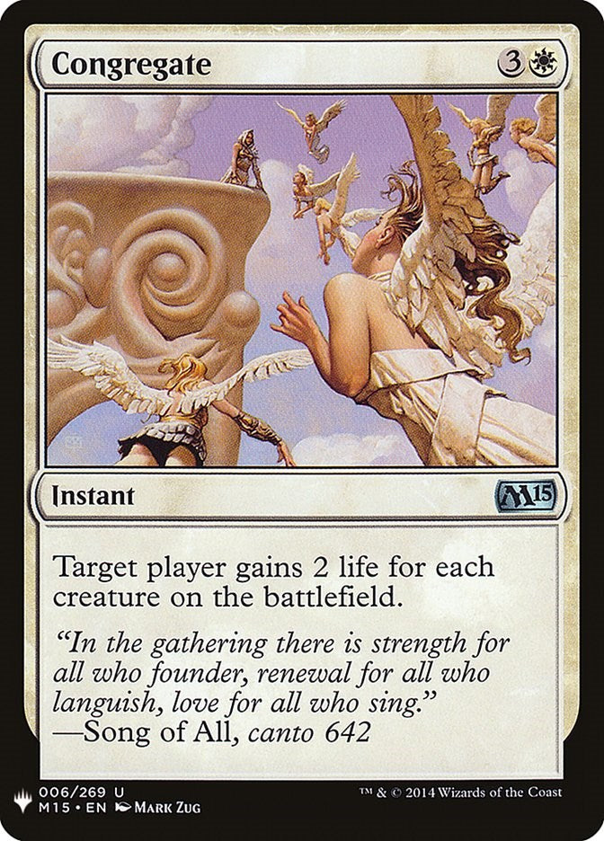 Congregate (M15)