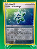 Snow Leaf Badge
