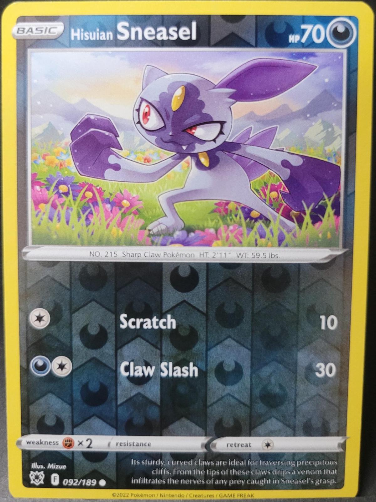 Hisuian Sneasel