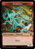Elemental (0024) // Emblem - Teferi, Temporal Archmage Double-Sided Token