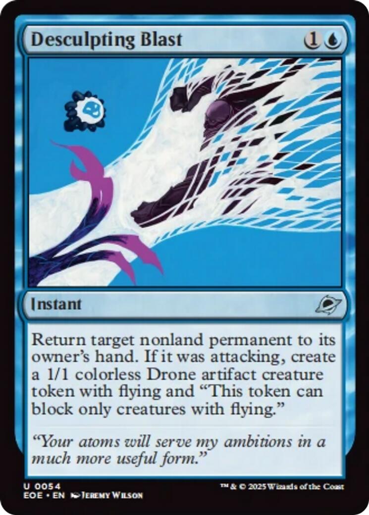 Desculpting Blast
