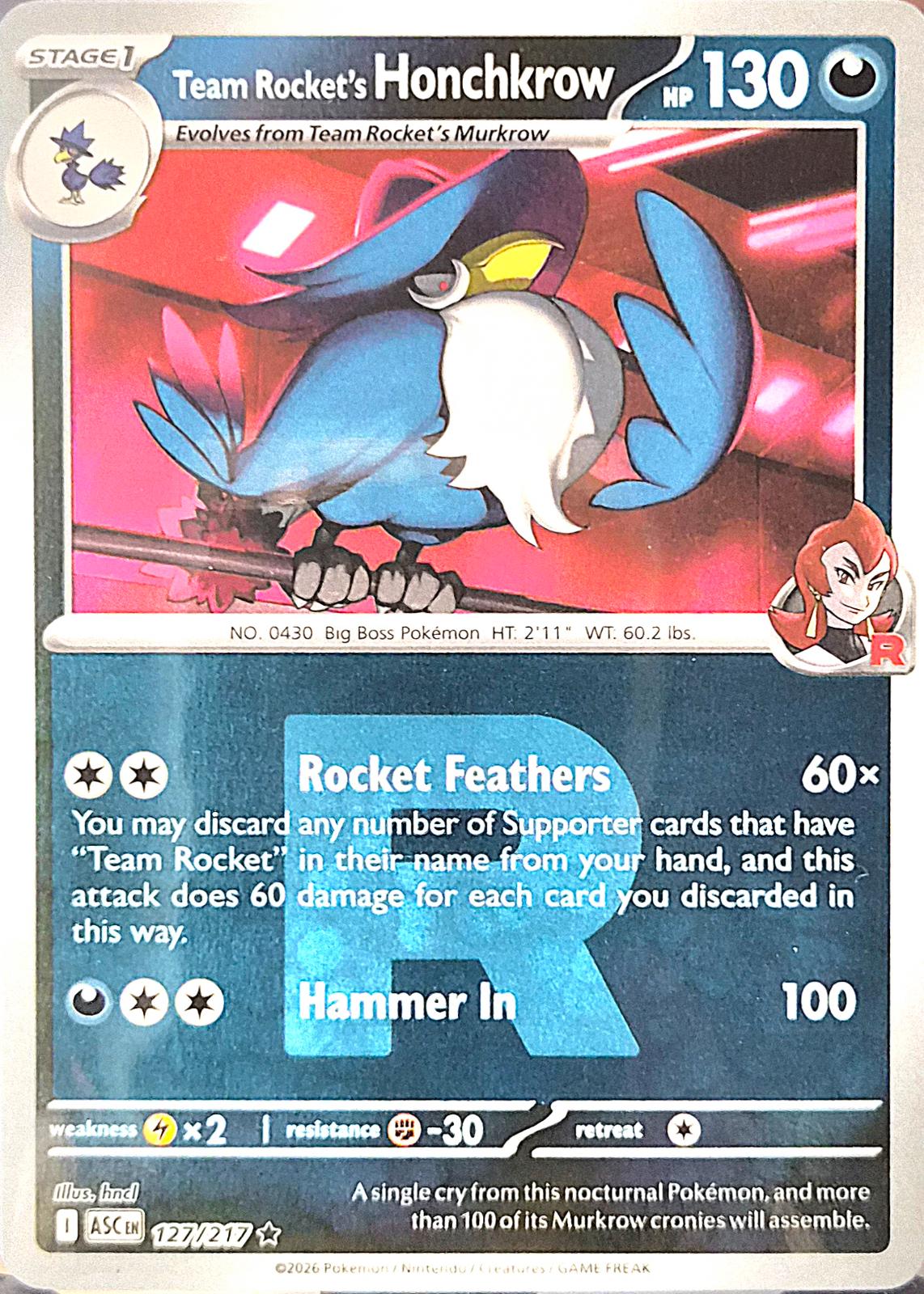 Team Rocket's Honchkrow (Team Rocket)
