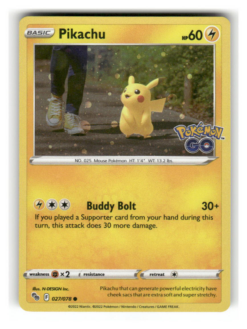 Pikachu - 027/078 (Cosmos Holo)